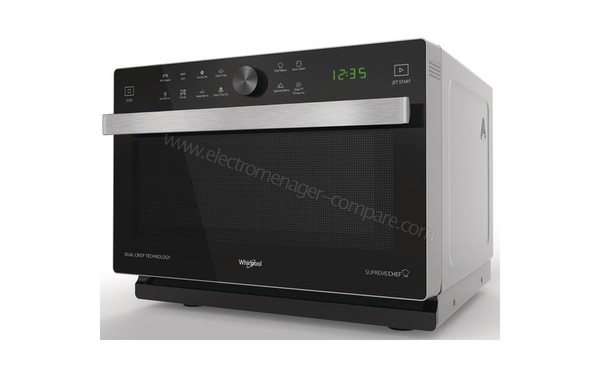 WHIRLPOOL MWP 338/SB - Vue 3/4 droite