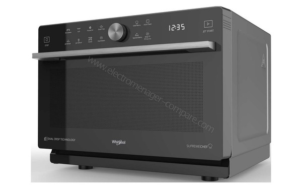 WHIRLPOOL MWP 3391/SB - Vue 3/4 droite