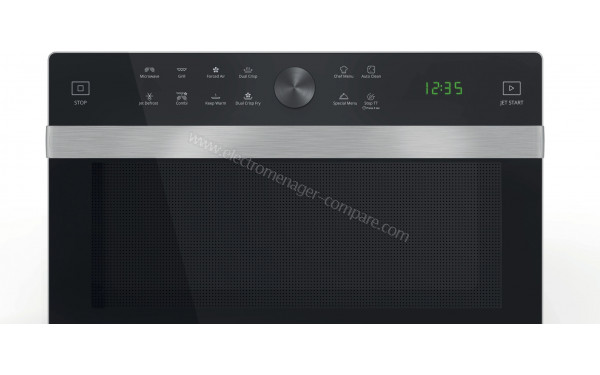 WHIRLPOOL MWSC833B - Panneau de commandes