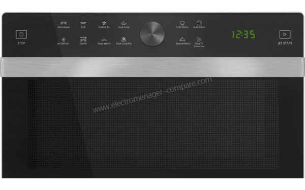 WHIRLPOOL MWSC833SB - Panneau de commandes