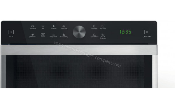 WHIRLPOOL MWSC833SX - Panneau de commandes