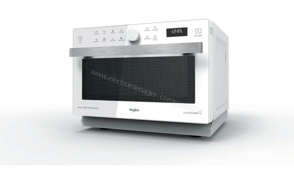 WHIRLPOOL MWSC833W - Vue 3/4 droite