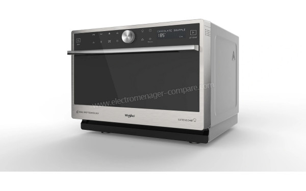 WHIRLPOOL MWSC9133SX - Vue 3/4 droite