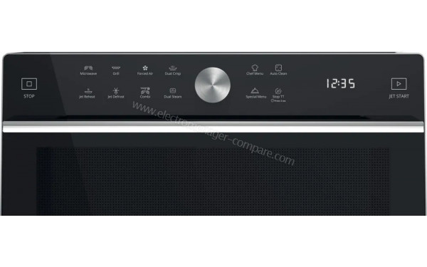 WHIRLPOOL MWSC 933 SB - Panneau de commandes