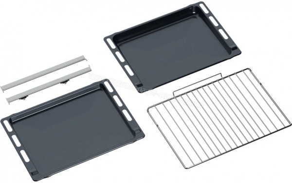 WHIRLPOOL OMSK58RU1SB - Vue de la grille, du l&egrave;chefrite et des rails