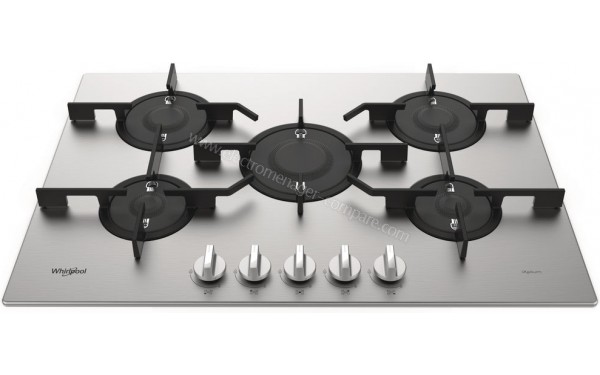 WHIRLPOOL PMW 75D2/IXL - Vue de face