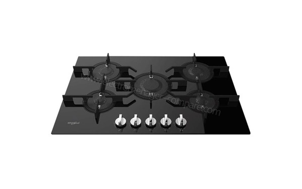 WHIRLPOOL POW 75D2/NB - Vue du dessus