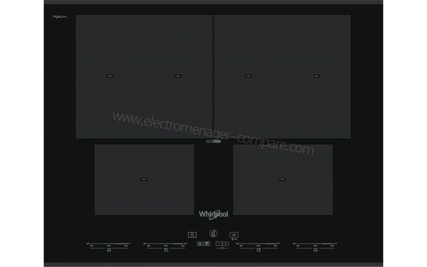 WHIRLPOOL SMO 654 OF/BT/IXL - Vue du dessus