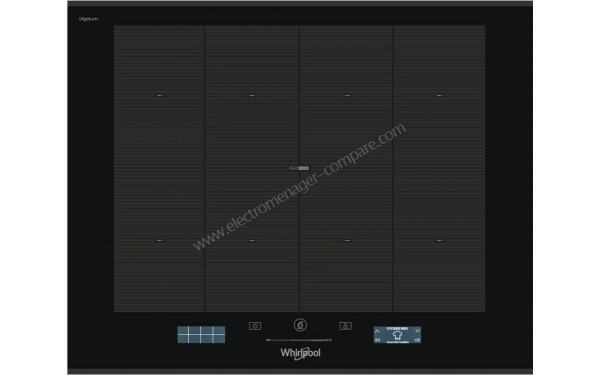 WHIRLPOOL SMP 658C/BT/IXL - Vue du dessus