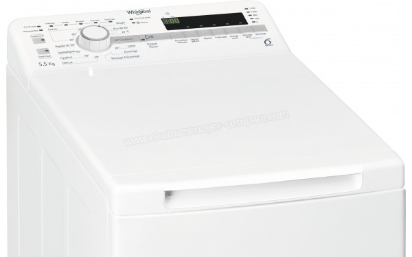 WHIRLPOOL TDLR55120SFR/N - Panneau de commandes
