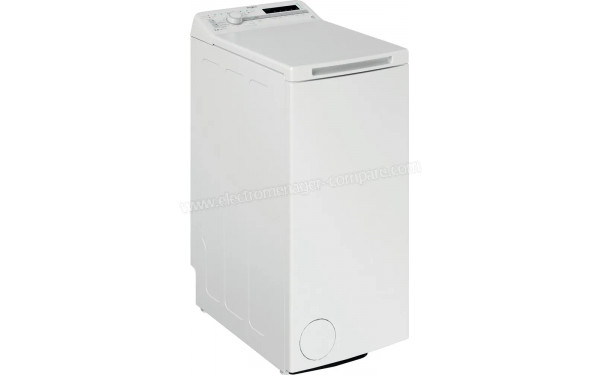 WHIRLPOOL TDLR55130SFR/N - Vue 3/4 gauche