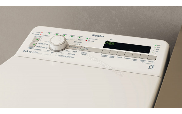 WHIRLPOOL TDLR55140SFR - Panneau de commandes