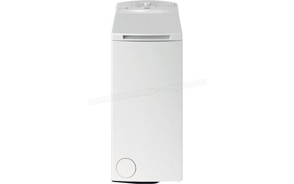 WHIRLPOOL TDLR6040LFR/N - Vue de face