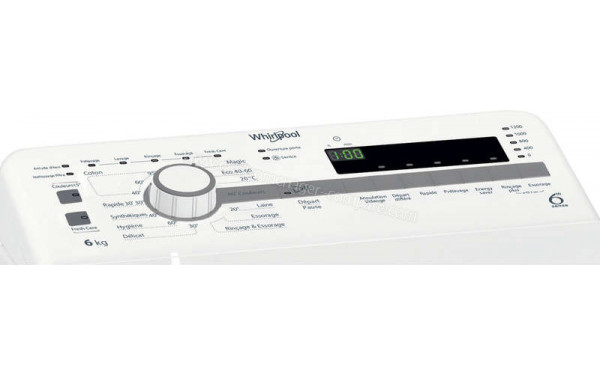 WHIRLPOOL TDLR6233SFR/N - Panneau de commandes