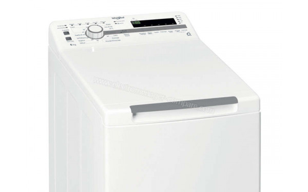 WHIRLPOOL TDLR6233SFR/N - Vue du dessus