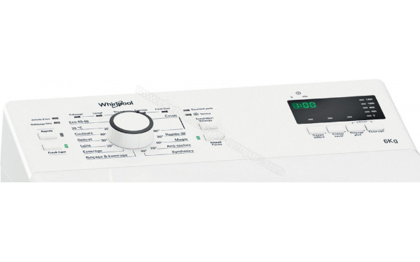 WHIRLPOOL TDLR6235FR/N - Panneau de commandes