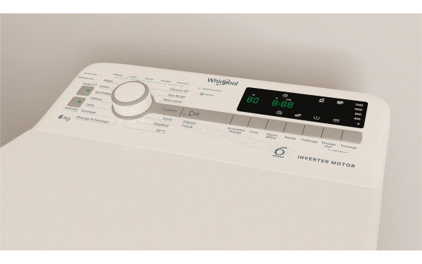 WHIRLPOOL TDLR6253BFR - Panneau de commandes