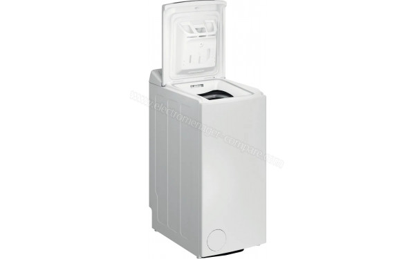 WHIRLPOOL TDLR6261BFR - Vue 3/4 gauche