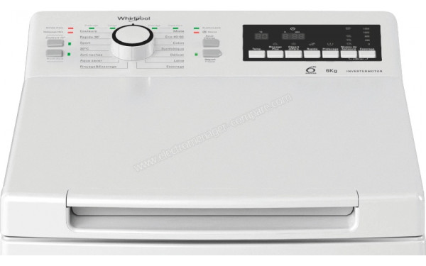 WHIRLPOOL TDLR6265FR - Panneau de commandes