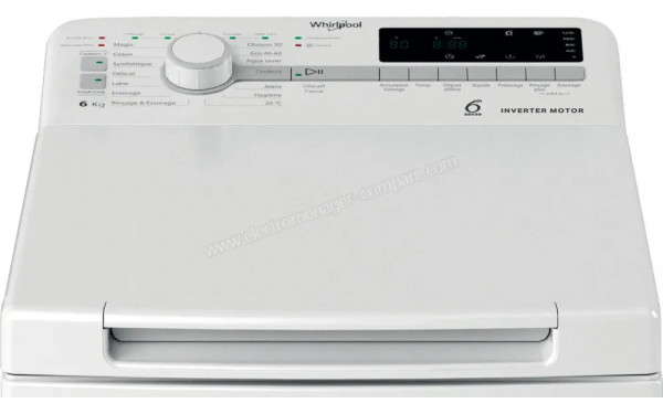 WHIRLPOOL TDLR62667FR - Panneau de commandes