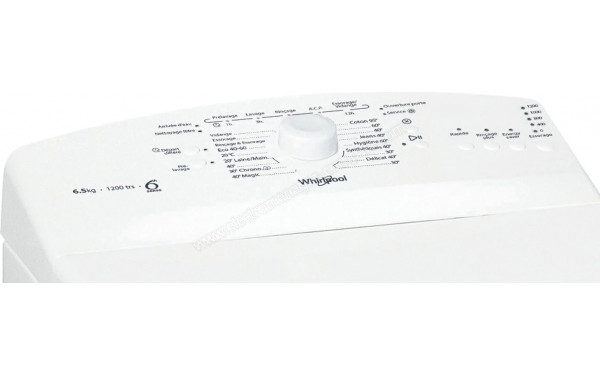 WHIRLPOOL TDLR65230LFRN - Panneau de commandes