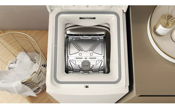 WHIRLPOOL TDLR65261FR - Zoom sur le tambour