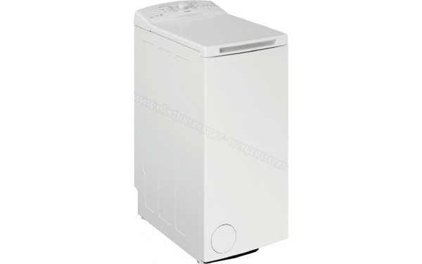 WHIRLPOOL TDLR7220LFRN - Vue 3/4 gauche