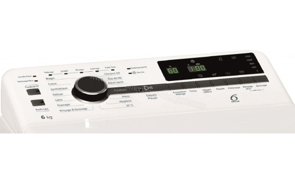 WHIRLPOOL TDLRB6242BSFR/N - Vue des programmes