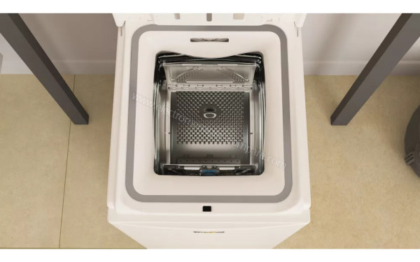 WHIRLPOOL TDLRB6252BSFR/N - Zoom sur le tambour