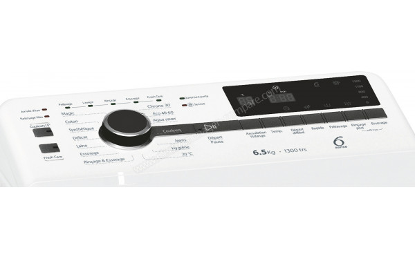 WHIRLPOOL TDLRB65332BSFR/N - Panneau de commandes