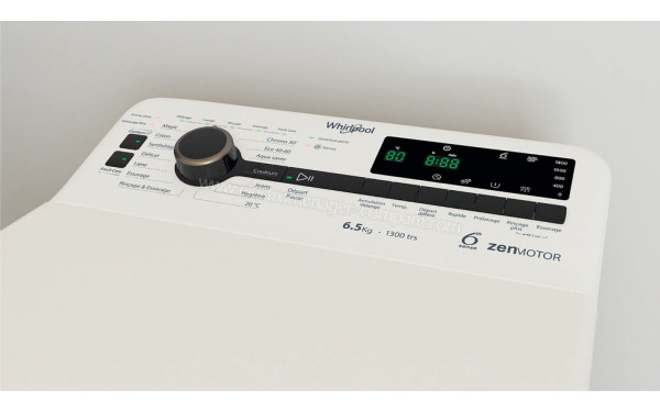WHIRLPOOL TDLRB65342BSFR - Panneau de commandes
