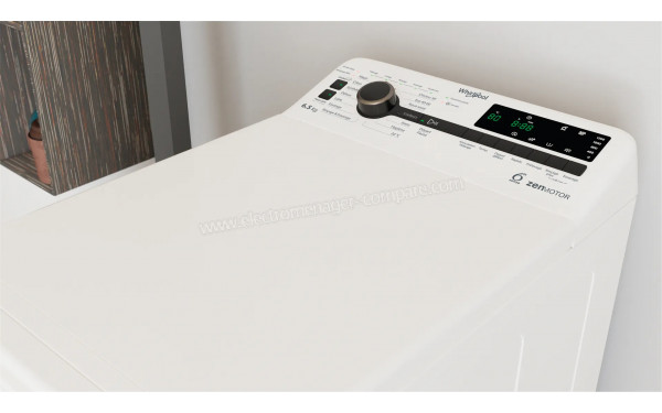 WHIRLPOOL TDLRBX65242BSFR - Panneau de commandes