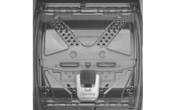 WHIRLPOOL TW621SILENCEFR - Tambour porte ferm&eacute;e