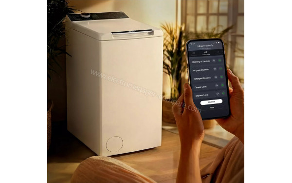 WHIRLPOOL TWB721BCSENSEWASHFR - Application pour smartphones ou tablettes
