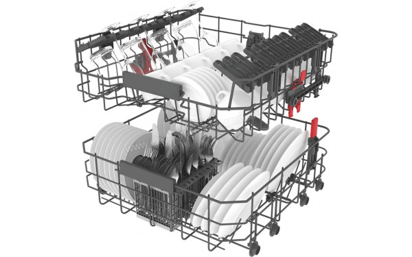 WHIRLPOOL W0FD642W - Vue des paniers
