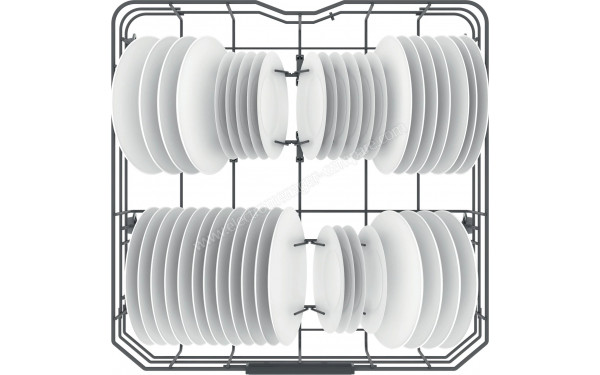 WHIRLPOOL W0ID561S - Vue du panier inf&eacute;rieur