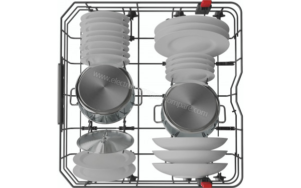 WHIRLPOOL W0ID751AX - Vue du panier inf&eacute;rieur
