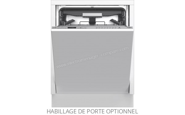 WHIRLPOOL W0ITP51W - Vue de face