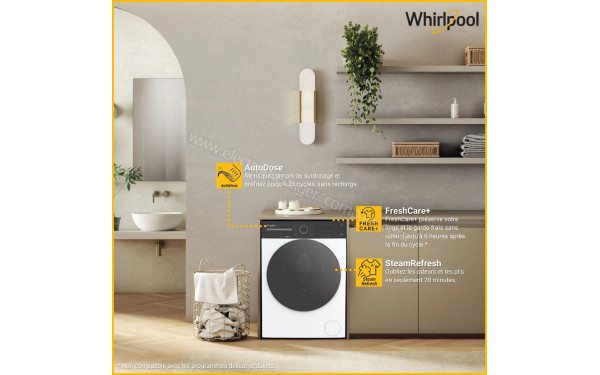 WHIRLPOOL W0M011WADSFR - Mise en situation