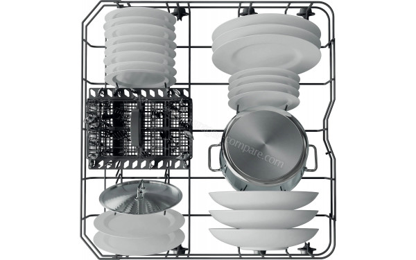 WHIRLPOOL W3FFD634W - Vue du panier inf&eacute;rieur