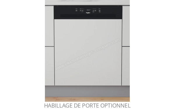 WHIRLPOOL W3PFD636B - Vue de face