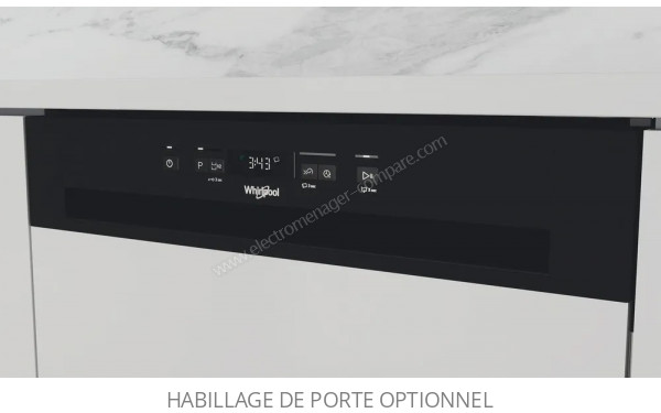 WHIRLPOOL W3PFD636B - Panneau de commandes