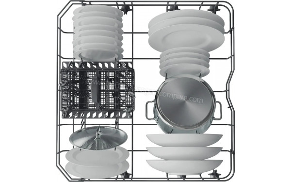 WHIRLPOOL W3PFD636B - Vue du panier inf&eacute;rieur