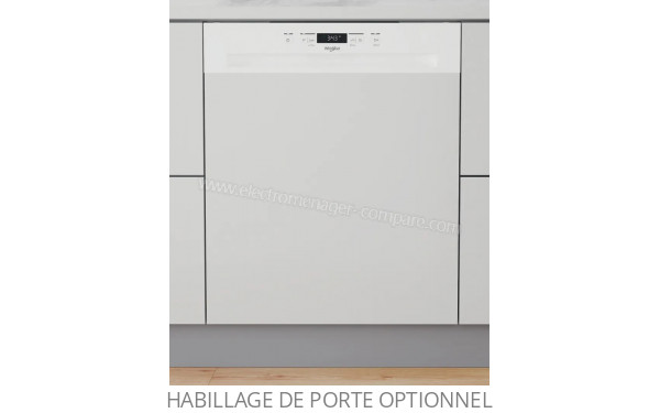 WHIRLPOOL W3PFD636W - Vue de face