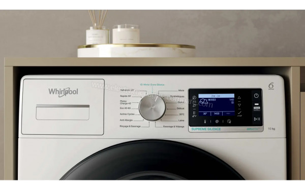 WHIRLPOOL W608FR - Panneau de commandes