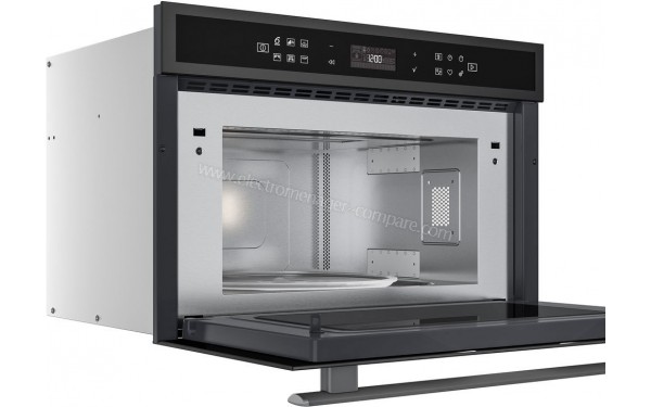 WHIRLPOOL W6 MD440 BSS - Vue 3/4 gauche porte ouverte