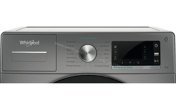 WHIRLPOOL W6W845SBFR - Panneau de commandes