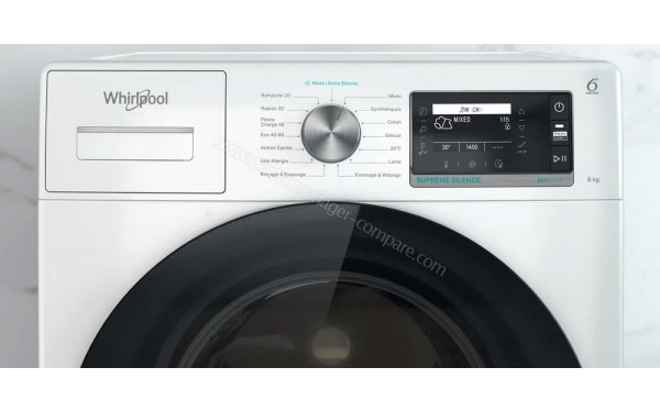 WHIRLPOOL W6W845WBFR - Panneau de commandes