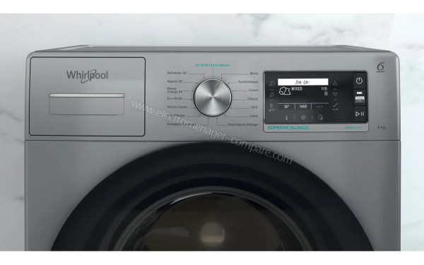 WHIRLPOOL W6W945SBFR - Panneau de commandes