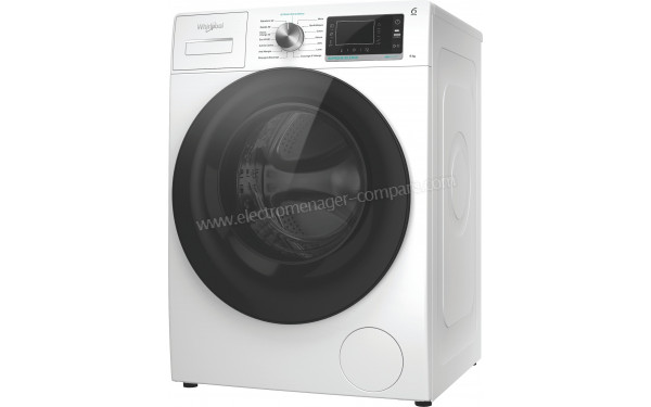 WHIRLPOOL W6W945WBFR - Vue 3/4 droite